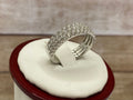 14K White Gold Diamond Stackable Band - 0.75ct, Size 7